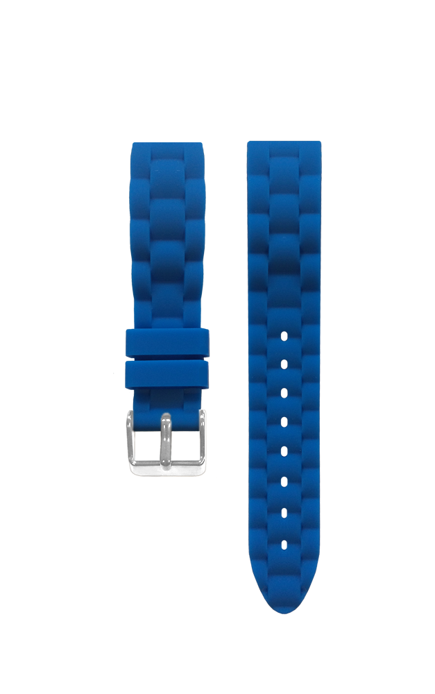 Silikonový modrý řemínek k dětským hodinkám CLOCKODILE