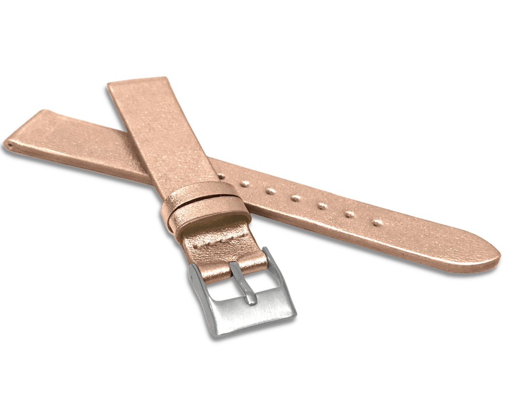 MINET MSSUY18 (Rose gold řemínek MINET z luxusní kůže Top Grain - 18)
