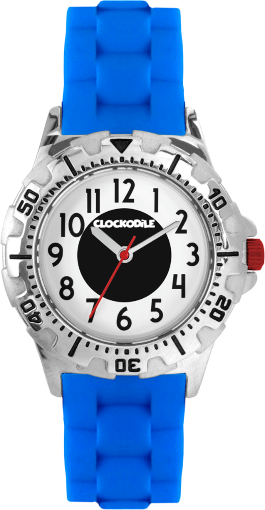 Svítící modré sportovní chlapecké dětské hodinky CLOCKODILE SPORT 3.0
