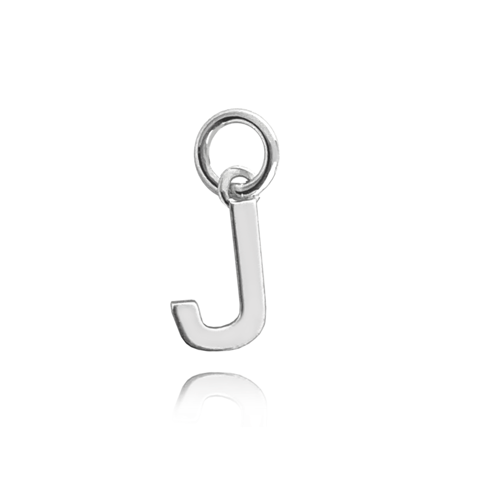 MINET Stříbrný přívěs drobné písmeno "J" JMAS900JSP00