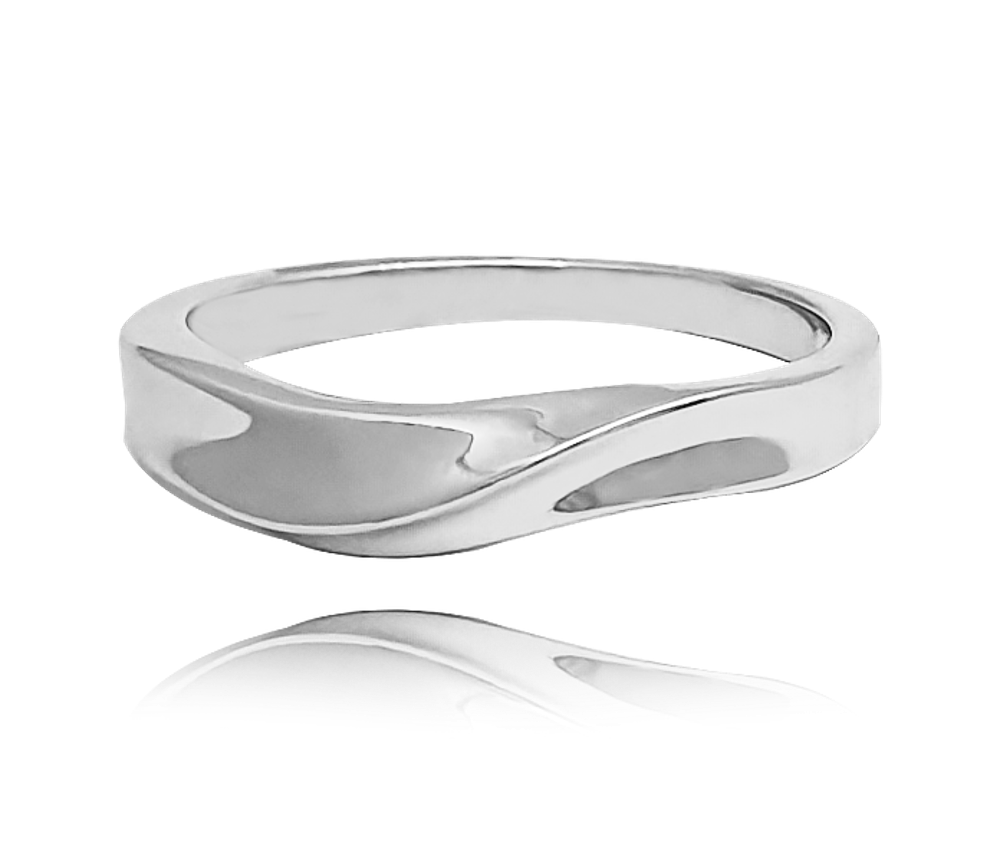 MINET Elegantní stříbrný prsten vel. 61