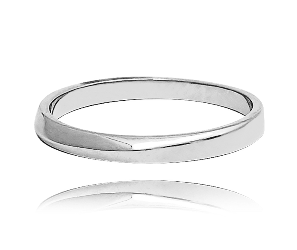 MINET Stříbrný snubní prsten vel. 61 JMAN0317SR61