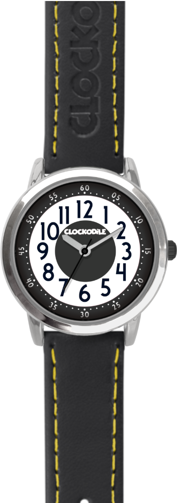 CLOCKODILE Černé chlapecké dětské hodinky COLOUR  - Chlapecké
