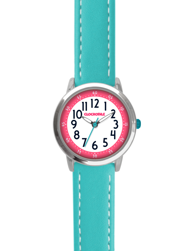 CLOCKODILE Tyrkysové dívčí dětské hodinky CWG5077