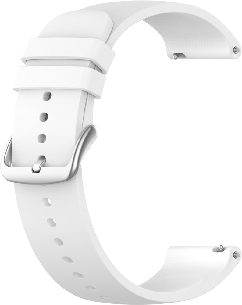 LAVVU Bílý silikonový řemínek na hodinky - 20 LS00W20