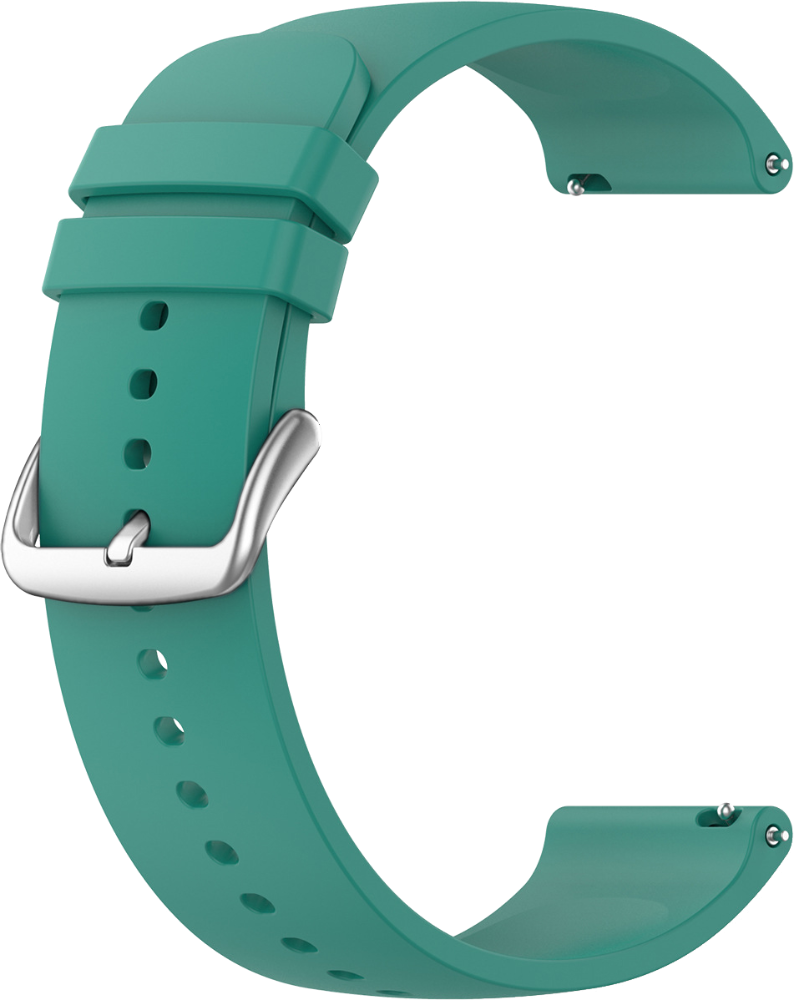 LAVVU Zelený silikonový řemínek na hodinky - 20 LS00G20