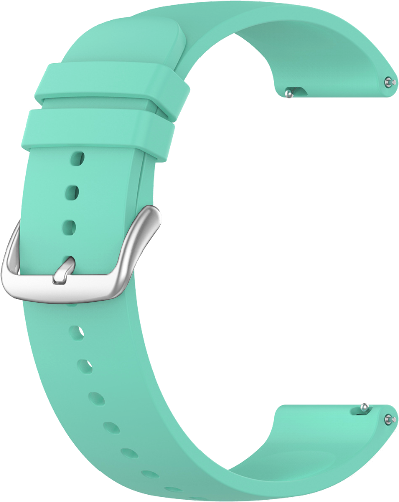 LAVVU Tyrkysový silikonový řemínek na hodinky - 18 LS00T18
