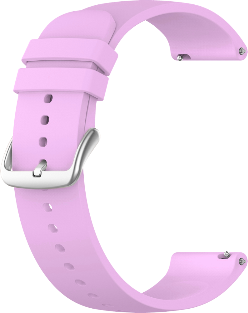 LAVVU Světle fialový silikonový řemínek na hodinky - 18 LS00F18