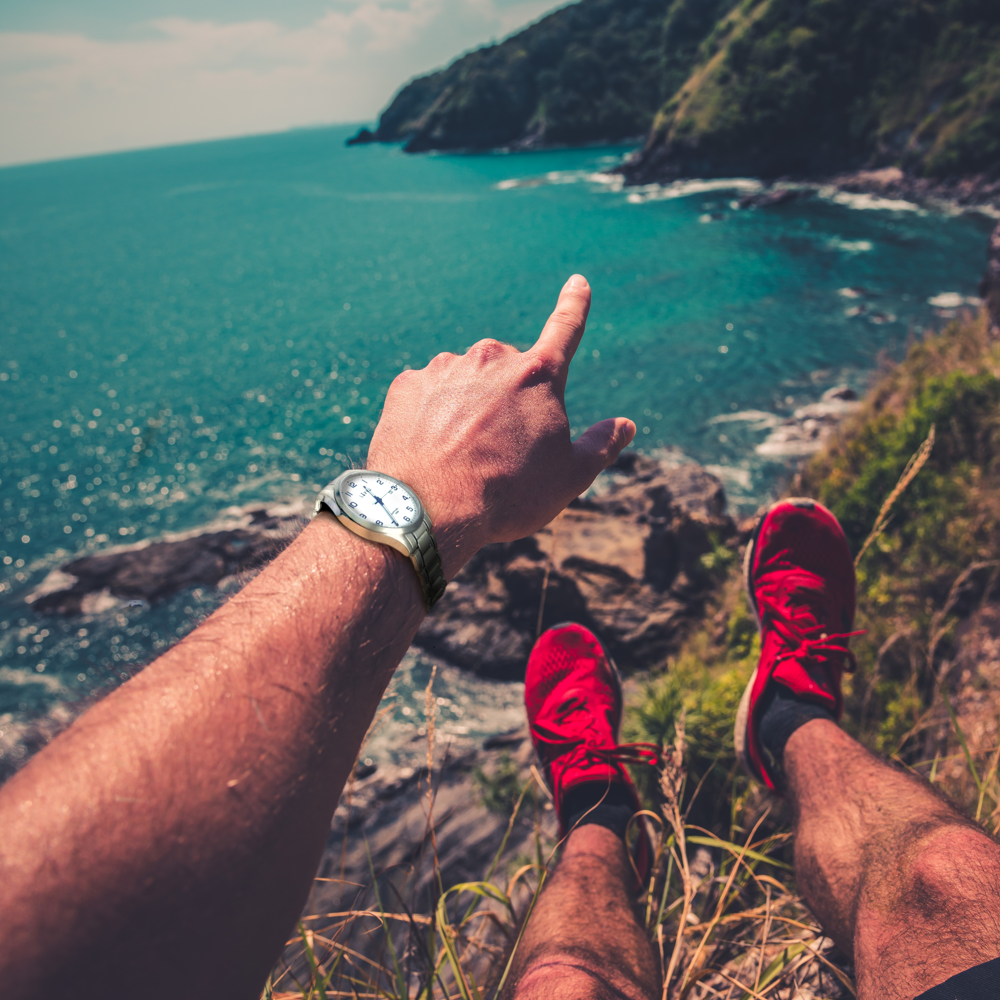 LAVVU Titanové hodinky se safírovým sklem LAVVU TITANIUM LILLEHAMMER White LWM0150