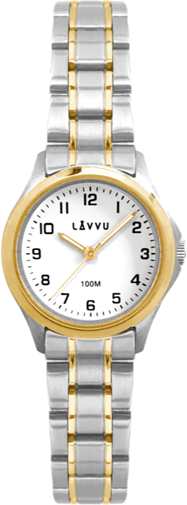 LAVVU Dámské hodinky ARENDAL Original Bicolor s vodotěsností 100M LWL5025