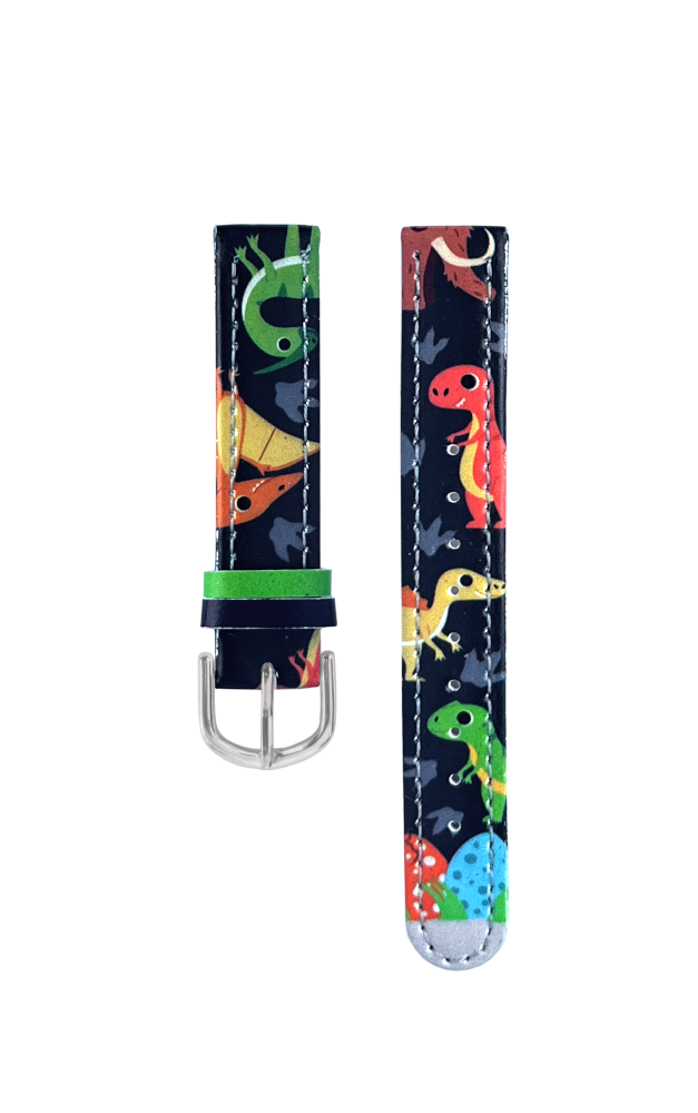 CLOCKODILE Tmavě modrý řemínek k dětským hodinkám dinosaurus CSB0100