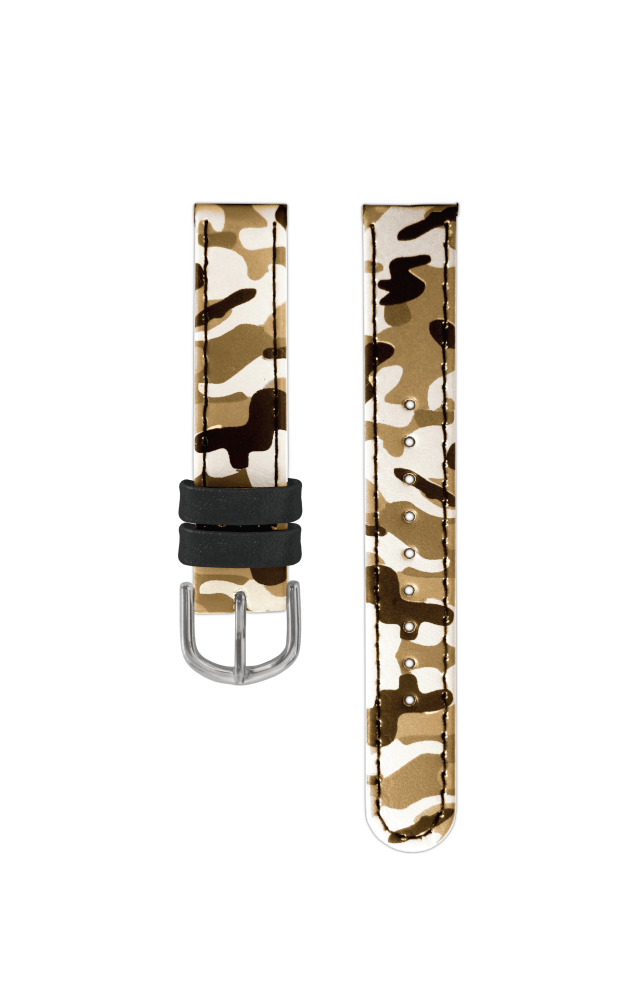 CLOCKODILE Hnědý maskáčový řemínek k dětským hodinkám CSB0035