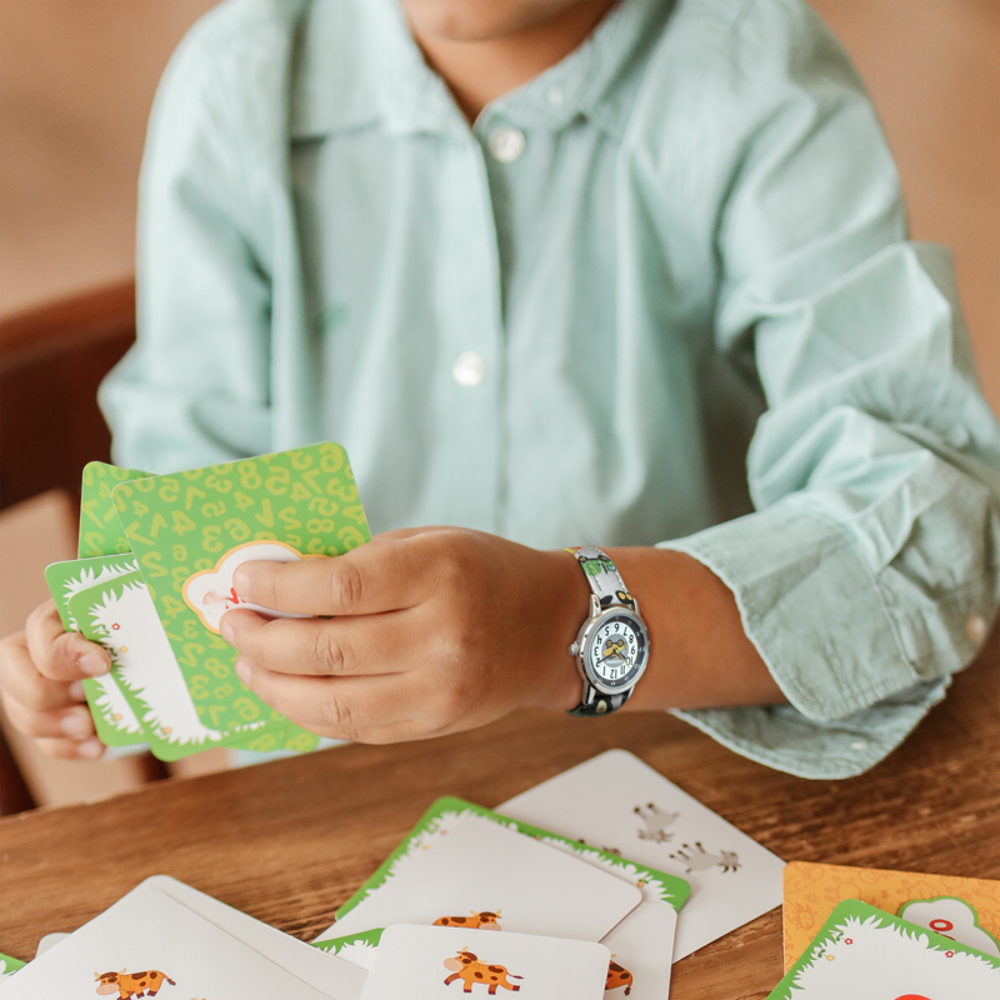 CLOCKODILE Svítící šedé chlapecké dětské hodinky BAGRY