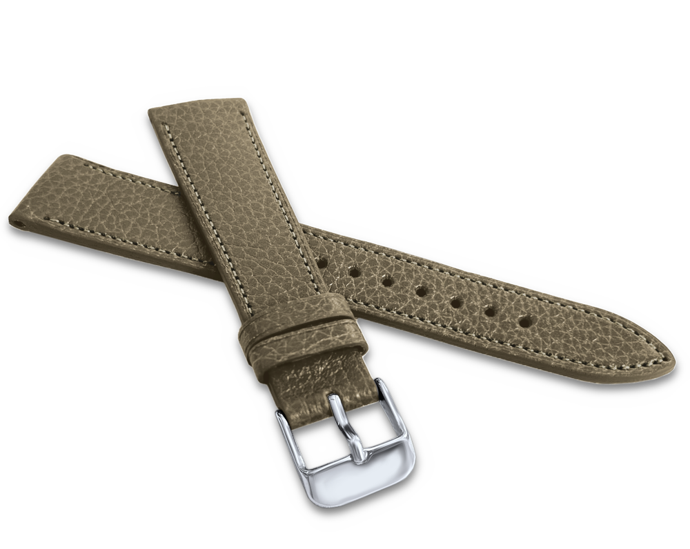 LAVVU Béžový prošitý řemínek MEDITERRA z luxusní kůže Top Grain - 20 LSADF20