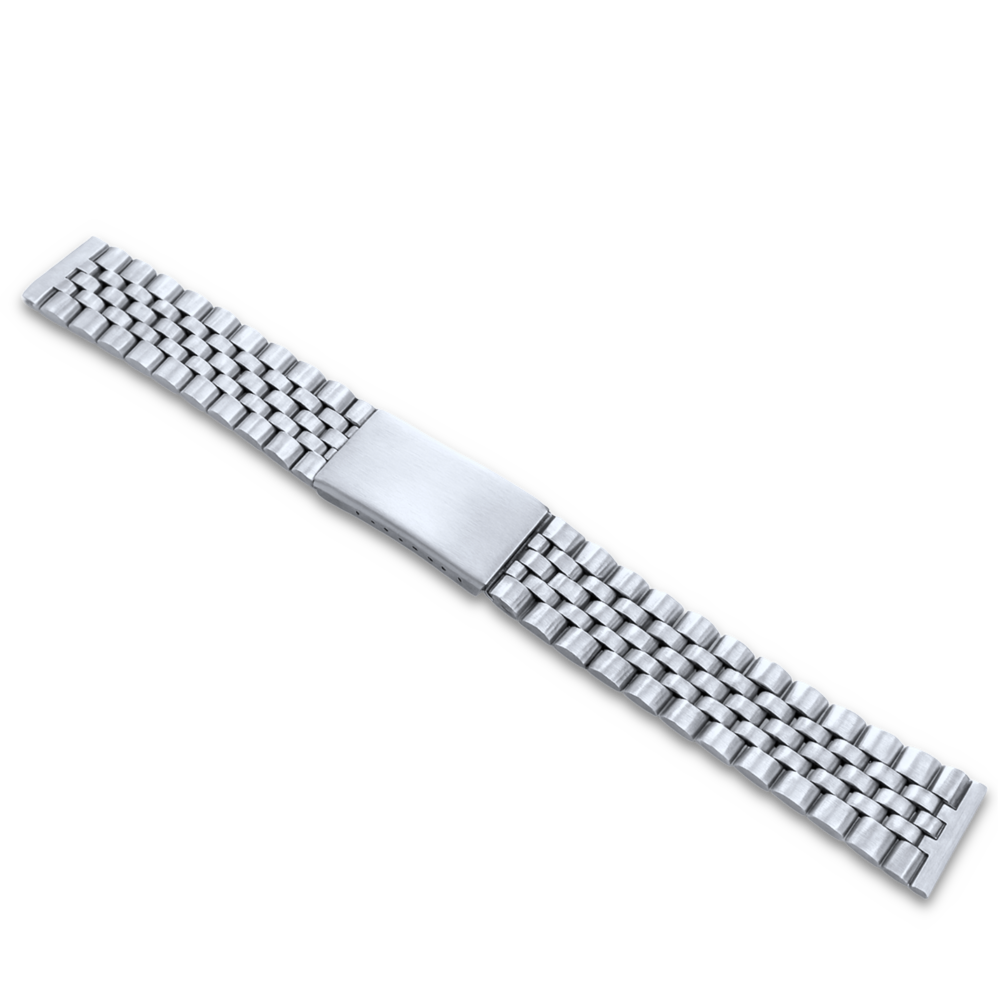 LAVVU Stříbrný ocelový řemínek - 18 LS2CS18