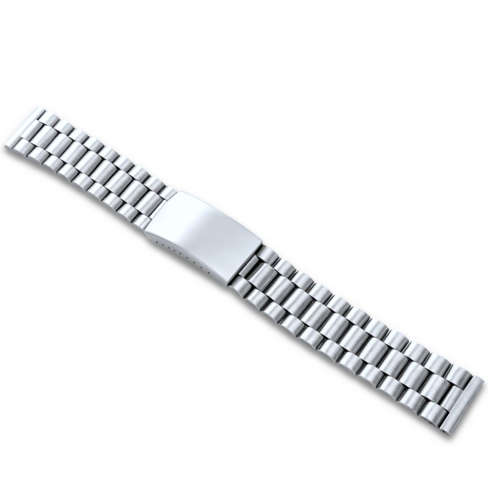 LAVVU Stříbrný ocelový řemínek - 22 LS2DS22