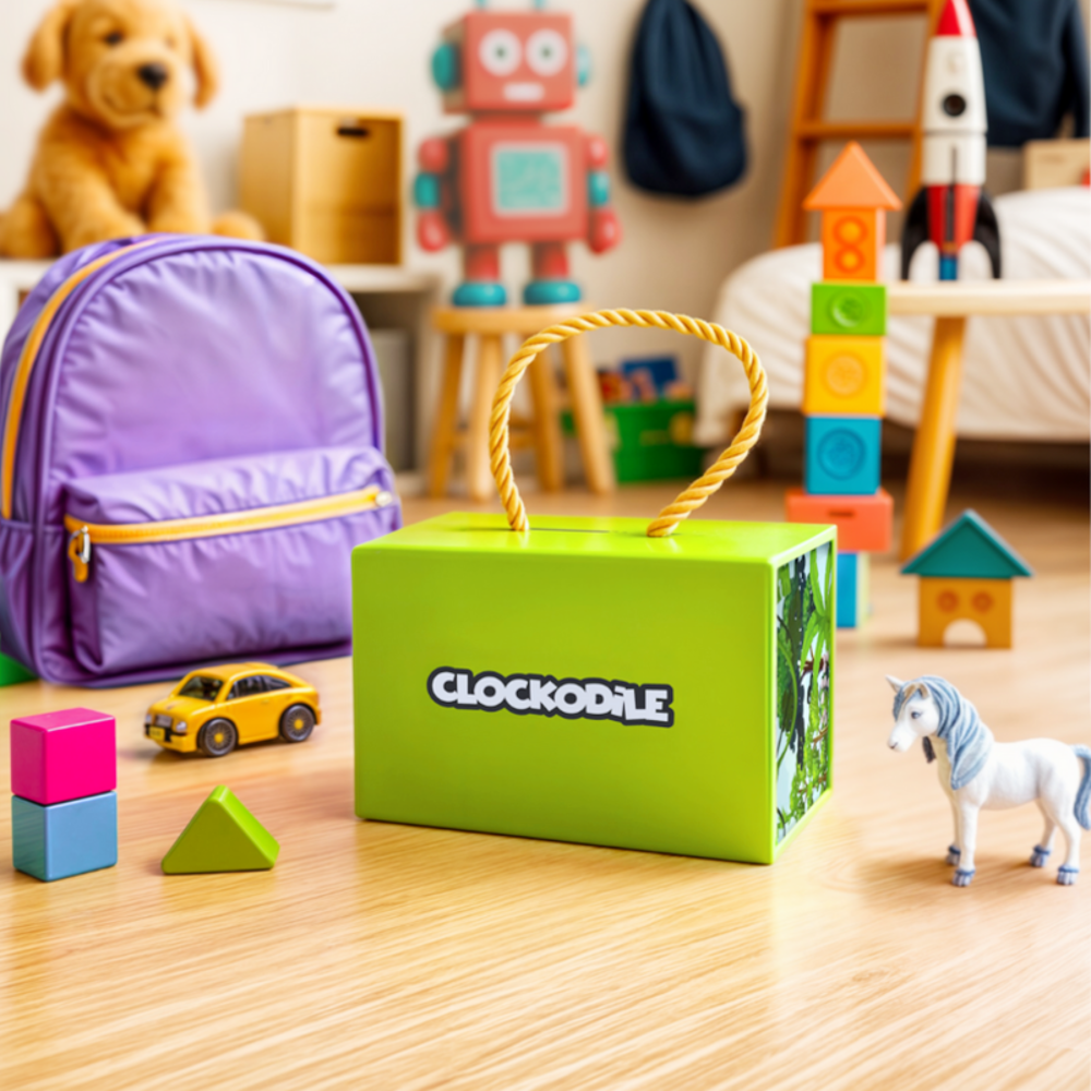 CLOCKODILE Svítící maskáčové sportovní chlapecké dětské hodinky SPORT 4.0