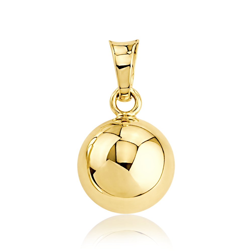 MINET Decentní zlatý přívěs kulička Au 585/1000 0,65g