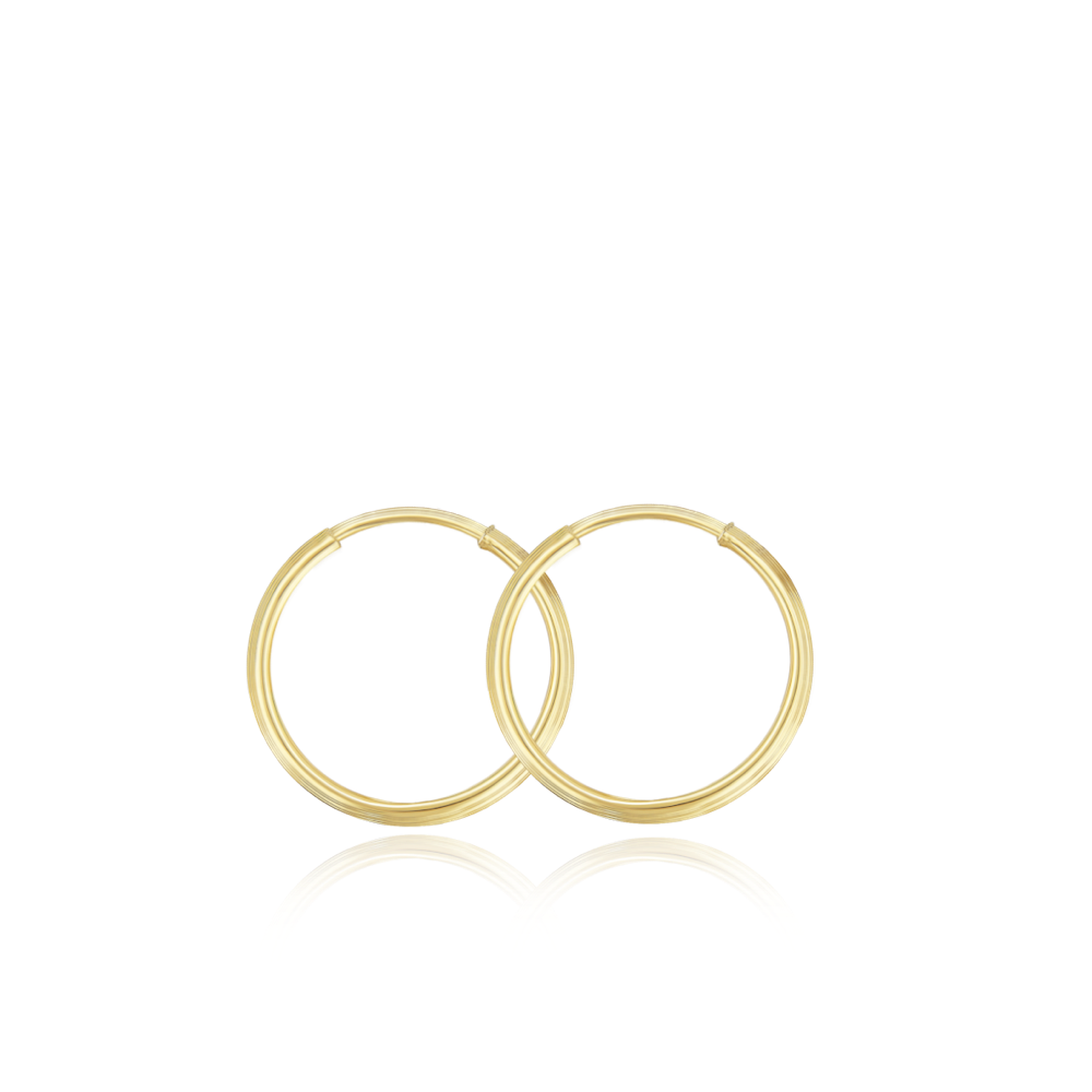 MINET Zlaté náušnice Au 585/1000 0,50g